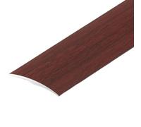 Flooring Threshold Transition Strip, Metal Transition Strip for Floors, Tiles, Doors, Walls Multicolor 90-130cm(Dark Red,L90cm/2.95ft)