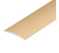 Flooring Threshold Transition Strip, Metal Transition Strip for Floors, Tiles, Doors, Walls Multicolor 90-130cm(Gold,L90cm/2.95ft)