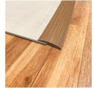Flooring Threshold Transition Strip, Vinyl Transition Strip for Laminate Flooring Carpet Tile Gaps Multicolor 3-3.5cm x 1-2m(Brown,W 3.5cm x L 1m)