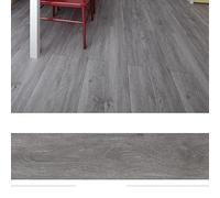 Flooring Tiles Self Adhesive, Sticky Flooring Wood Grain Floor Sticker Self-Adhesive Living Room Bathroom Kitchen PVC Wallpaper Decoration Waterproof Wall(W-1001-5,914x152mm 20piece)