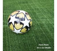 FloorMatch 7mm Artificial Grass Budget Artificial Astro Turf Fake Lawn - 3M X 2M Width