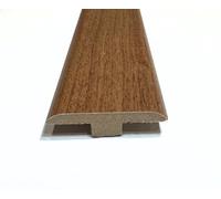 FloorMatch Laminate Wood Flooring Mdf T Bar Threshold Trim 0.9M Length - Chicago Oak