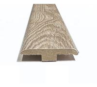 FloorMatch Laminate Wood Flooring Mdf T Bar Threshold Trim 2.4M Length - New York Oak