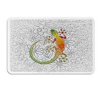 Floormats Cool Lizards Gecko Doormat Anti Slip Entrance Rug Washable Carpet For Kitchen Bath Bathroom 40X60 CM