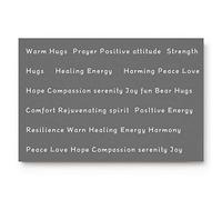 Floormats Hope Faith Love Joy Inspirational Quotes Door Mat Washable Bathroommat Anti Slip Carpet For Hall Bathroom Office 40X60 CM