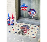 Floormats Independence Day Freedom Boots Entrance Rug Waterproof Bathroommat Washable Carpet For Office Bathroom Hall 40X60 CM