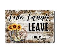 Floormats Live Laugh Leave Doormat Multipurpose Carpet Waterproof Bathroommat For Home Kitchen Entry 40X60 CM