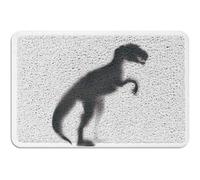 Floormats T-Rex Dinosaur Silhouette Doormat Anti Slip Entrance Rug Multipurpose Carpet For Entry Bath Home 40X60 CM