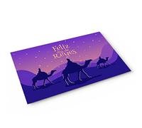 Floormats Three Kings Day Floor Door Mat Multipurpose Carpet Waterproof Doormat For Kitchen Entry Hall 40X60 CM