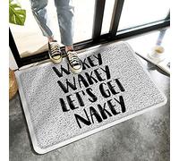 Floormats Wakey Let'S Get Nakey Doormat Anti Slip Floor Door Mat Washable Carpet For Entry Hall Bathroom 40X60 CM
