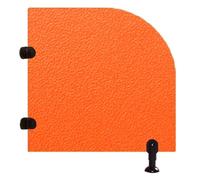 FloorMounted Urinal Baffle ScreenPrivacy Divider for Public Restrooms Ideal for Schools Shopping Malls & HighTraffic Areas Toilet Partition Solution