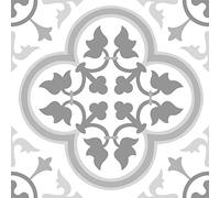 Peel & Stick Vinyl Floor Tiles 10pcs Per Pack Marble Moroccan Floral Pattern Floor Pops - 21 Styles Sticky Back - Self Adhesive REMY FP2953