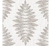 FloorPops FP3298 Foliage Peel & Stick Floor Tiles, Neutral, 60" L x 24" W x 0.06" T