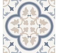 Floorpops Fp6536 Remy Blue Peel & Stick Floor Tiles