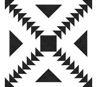 Floorpops Parla Black Peel And Stick Floor Tiles Fp3567