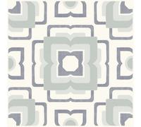 Floorpops Posey Blue Peel And Stick Floor Tiles Fp4667