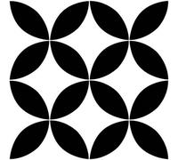 Floorpops Starlight Black Peel And Stick Floor Tiles Fp3301