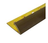 FloorPro Carpet to Vinyl Flooring Doorbar - 0.9m - Single Edge - Aluminum Threshold Transition Door Trim Strip - Antique Brass