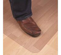 Cleartex Ultimat Chair Mat for Low and Medium Pile Carpet Rectangular 119 x 89cm, Clear