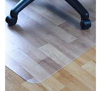 Advantagemat PVC Chair Mat for Hard Floors. Rectangular with Lip - 90 x 120cm