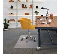 Advantagemat PVC Rectangular Chair Mat - Clear / 120 x 150cm