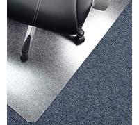Floortex® Advantagemat® PVC Rectangular Chair Mat for Carpets up to 6mm - 90 x 120cm