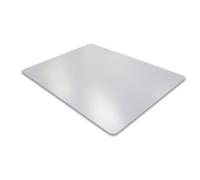 Advantagemat PVC Rectangular Office Chair Mat Floor Protector for Hard Floors 120 x 75cm Clear - UFR1275120EV