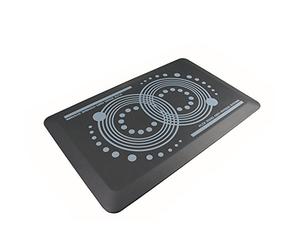 Floortex AFS-TEX 2000 Grey Active Anti-Fatigue Standing Desk Mat - 50 x 80cm, Stone Grey