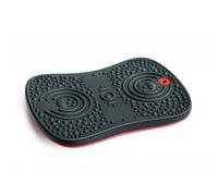 Anti-Microbial Wobble Balance Board - Black, 35 x 50cm, for Exercise & Stability Training floortex Black Medium