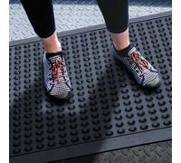 Floortex Doortex Anti-Fatigue Bubblemat - 90 X 120Cm, Black