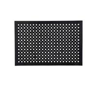 Floortex Doortex Open-top Black Anti-fatigue Mat - 60 X 90Cm, Black