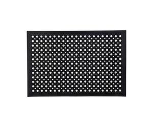 Floortex Doortex Open-Top Anti-Fatigue Mat - 80 X 120Cm, Black