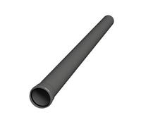 Floplast 110mm Industrial Xtraflo Downpipe Kit - Hopper Head With Access Pipe - Grey