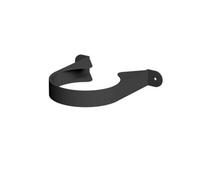 Floplast 110mm Industrial Xtraflo Downpipe Kit - Swan Neck With Access Pipe - Black