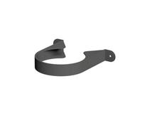 Floplast 110mm Industrial Xtraflo Downpipe Kit - Swan Neck With Access Pipe - Grey