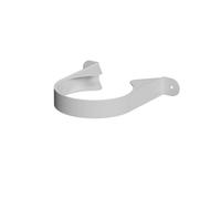 Floplast 110mm Industrial Xtraflo Downpipe Kit - Swan Neck With Access Pipe - White