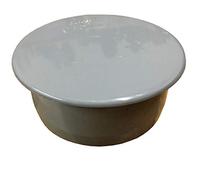 FLOPLAST 110mm Ring Seal Soil Socket Plug- Grey