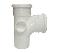 Floplast 110mm Soil Branch 92.5' White