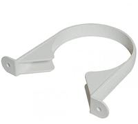 FLOPLAST 110mm Soil Pipe Clip White - Bag of 2
