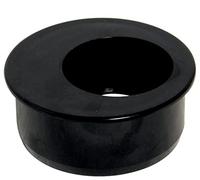 FLOPLAST 110mm Soil Pipe Rainwater 110x68 Reducer - Black - Pack of 2