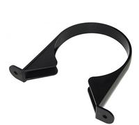 FLOPLAST 110mm Soil Socket Clip Black - Bag of 10