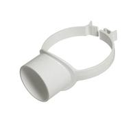 Floplast 110mm Soil Strap Boss White
