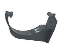FLOPLAST 112mm Half Round Fascia Gutter Bracket - Grey