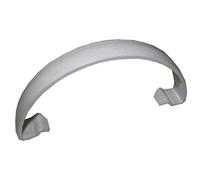 FLOPLAST 112mm Round Gutter Clip - White - Bag of 2