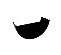 Floplast 112mm Round Internal Stop End Grey