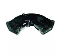 FLOPLAST 114mm Square Gutter Adjustable Angle - Black