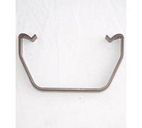FLOPLAST 114mm Square Gutter Clip - Brown - Bag of 5