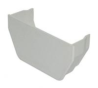 FloPlast Gutter Internal Stop End 114mm Square White