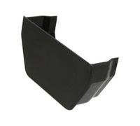 Floplast 114mm Square Internal Stop End Black
