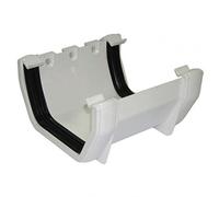 FLOPLAST 114mm Square Union Gutter Bracket - White